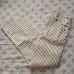 A&F High Rise Ankle Flare Jeans